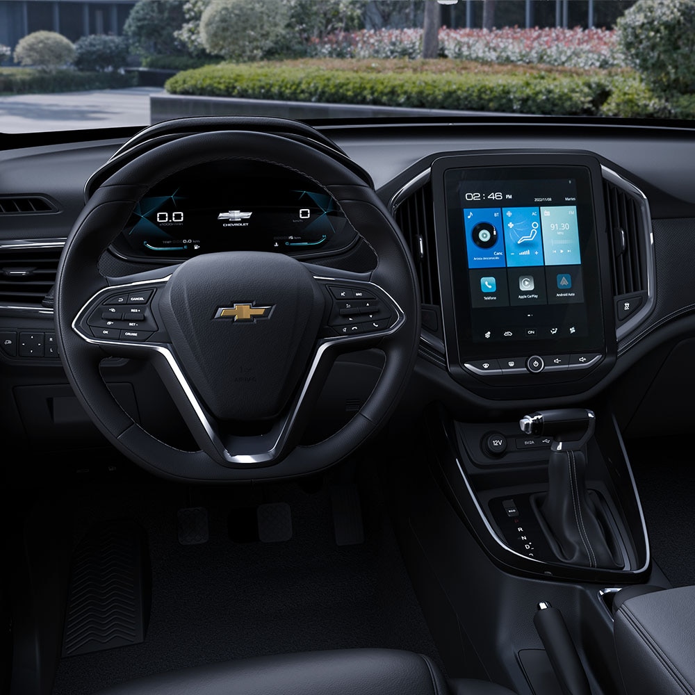 Chevrolet Captiva ICE equipada con pantalla de infoentretenimiento de 10.4 pulgadas